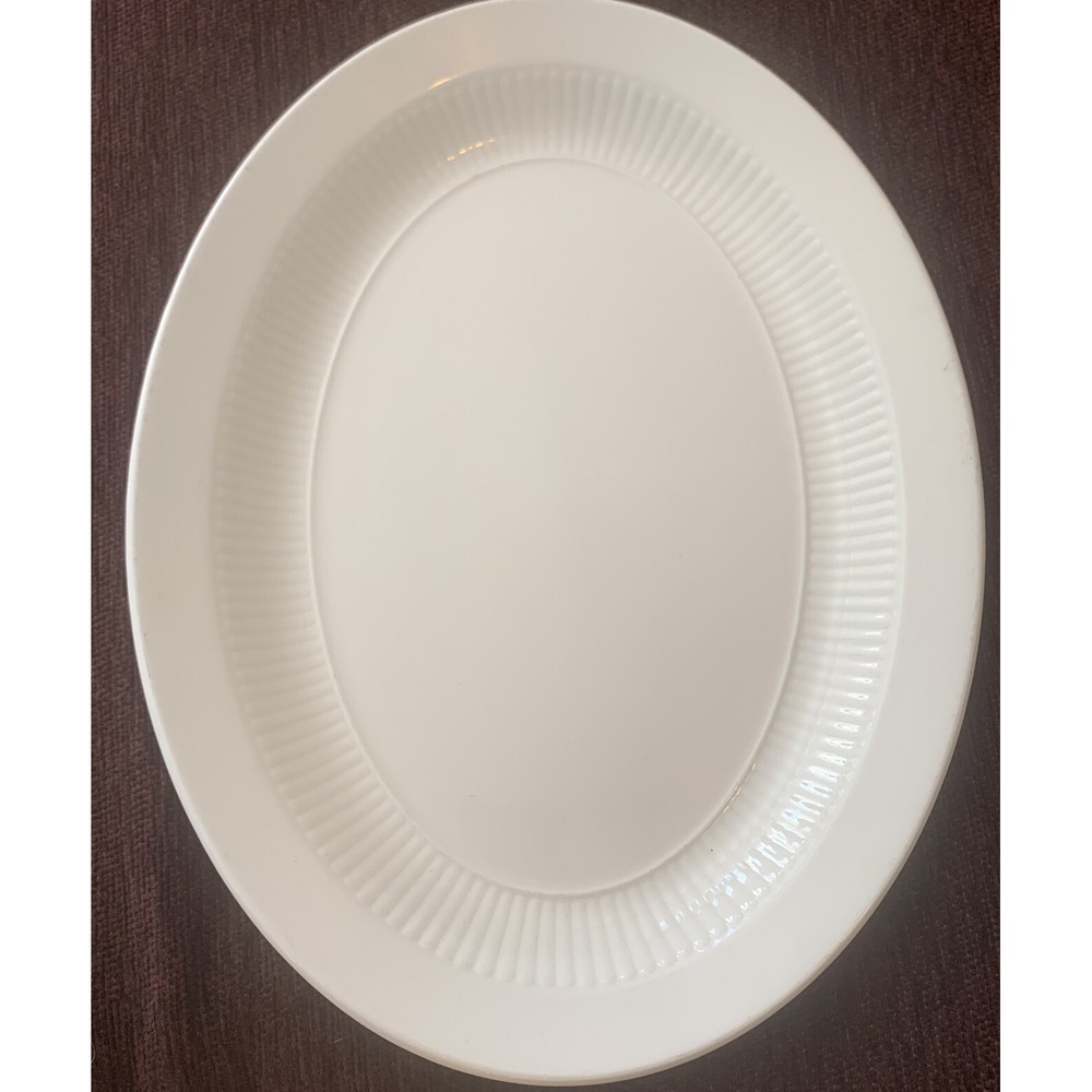Adams China Empress Oval Serving Platter Minty Used 1 Time